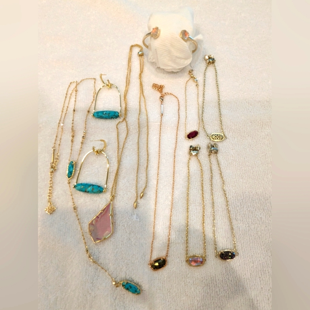 Kendra Scott jewelry lot. SOLD AS A LOT ONLY